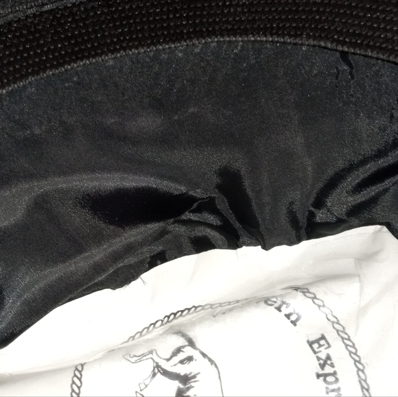 Western Express Youth Kid Cowboy Hat Black with Braided Band Faux Felt - Picture 8 of 11